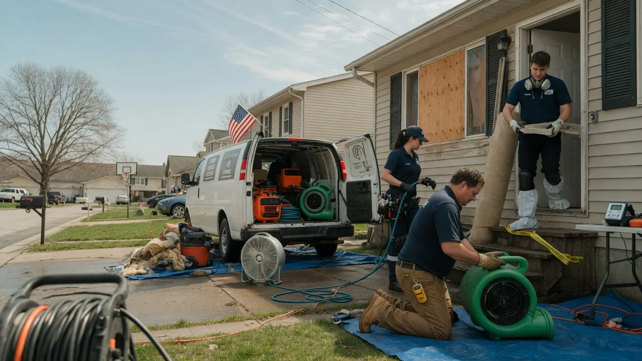 Water Damage Restoration in Morganfield, KY near me